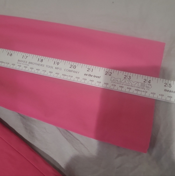 Jones New York Women SZ Lg VERY Pink lined Trench Coat Career Preppy color pop - Picture 10 of 11